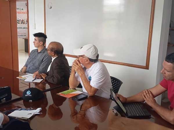 Integrantes de la alianza en UNISARC