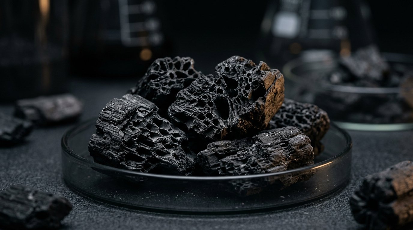 Biochar de coco