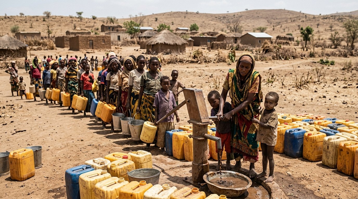 Falta de agua en la Guajira